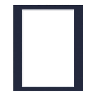 Prussian Blue Mat Board 16x20in (40x50cm) to suit 12x18in (30x45cm) image from our Custom Cut Mat Boards collection by Profile Products Australia
