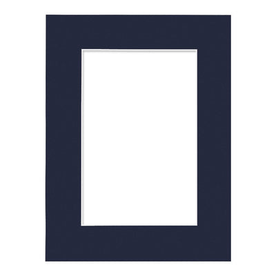 Prussian Blue Mat Board 6x8in (15x20cm) to suit 4x6in (10x15cm) image from our Custom Cut Mat Boards collection by Profile Products Australia