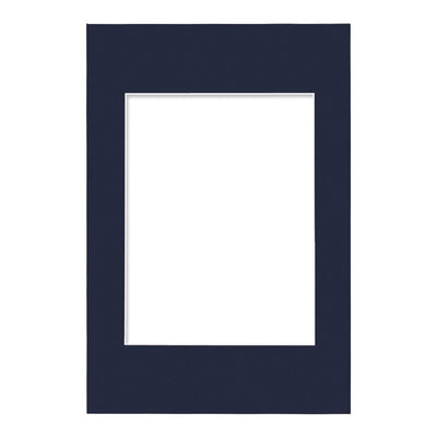 Prussian Blue Mat Board 8x12in (20x30cm) to suit 6x8in (15x20cm) image from our Custom Cut Mat Boards collection by Profile Products Australia