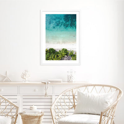 Rainforest Sands Wall Art Print from our Australian Made Framed Wall Art, Prints & Posters collection by Profile Products Australia