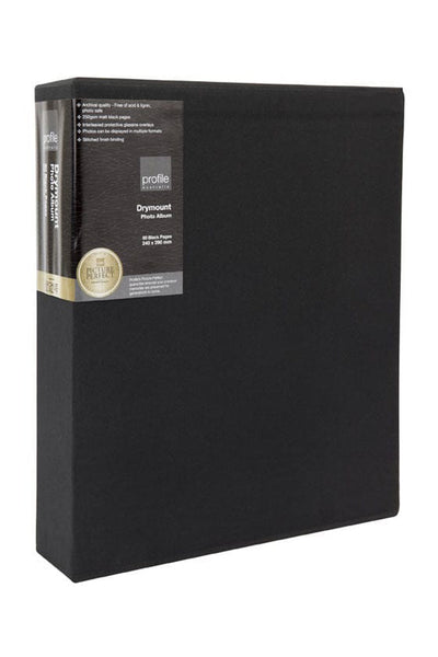 Regal Black Drymount Photo Album from our Photo Albums collection by Profile Products Australia