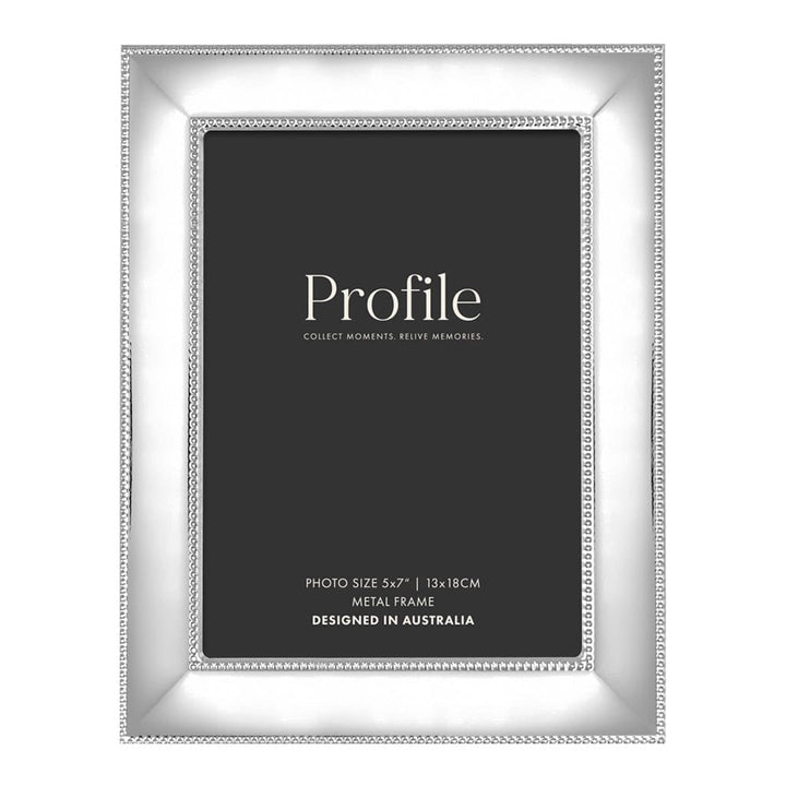 Romance Silver Metal Photo Frame 5x7in (13x18cm) from our Metal Photo Frames collection by Profile Products Australia