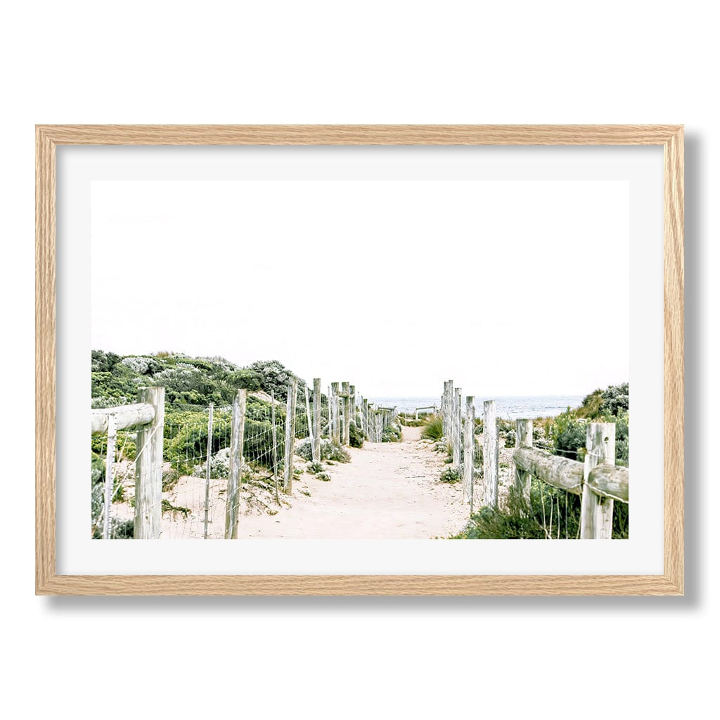 Sandy Path 1 Wall Art Print from our Australian Made Framed Wall Art, Prints & Posters collection by Profile Products Australia