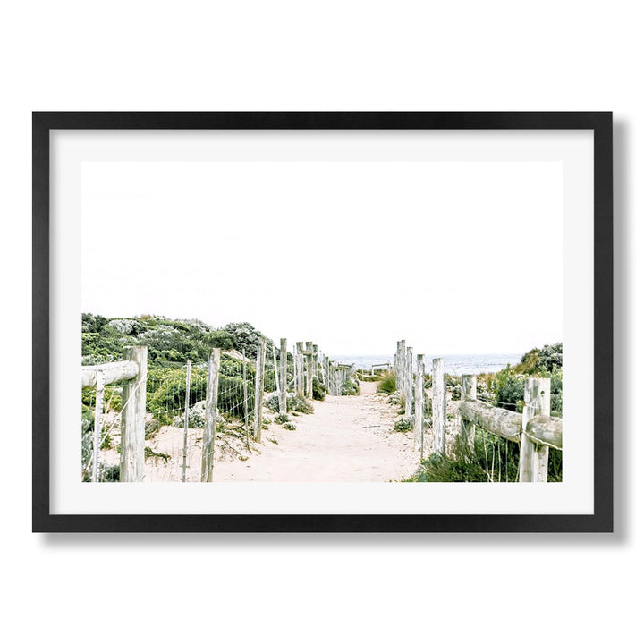 Sandy Path 1 Wall Art Print from our Australian Made Framed Wall Art, Prints & Posters collection by Profile Products Australia