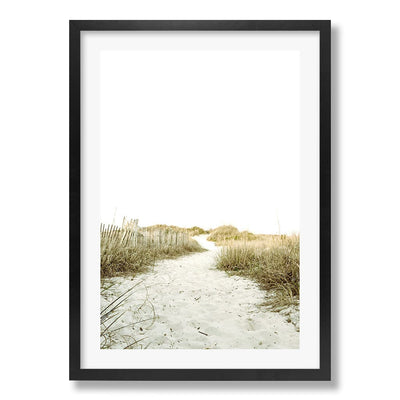 Sandy Path 2 Wall Art Print from our Australian Made Framed Wall Art, Prints & Posters collection by Profile Products Australia