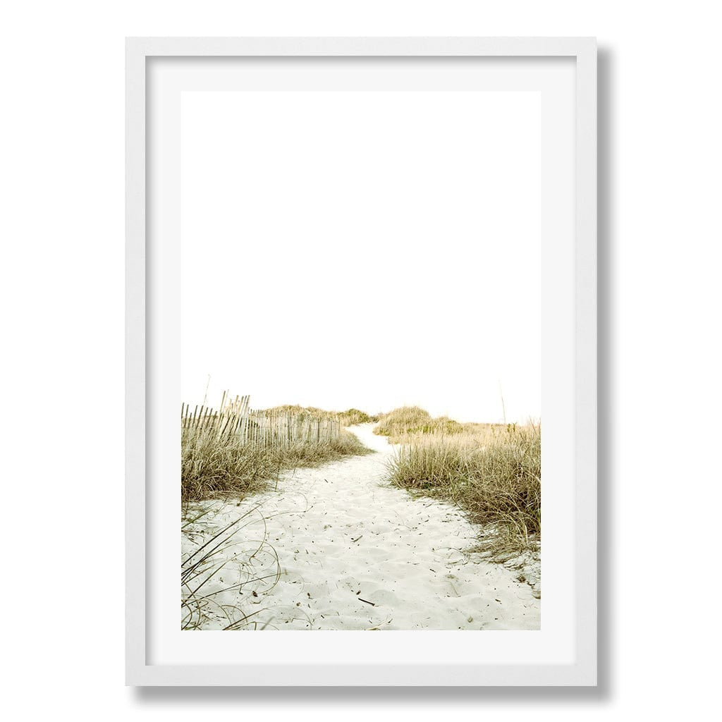 Sandy Path 2 Wall Art Print from our Australian Made Framed Wall Art, Prints & Posters collection by Profile Products Australia