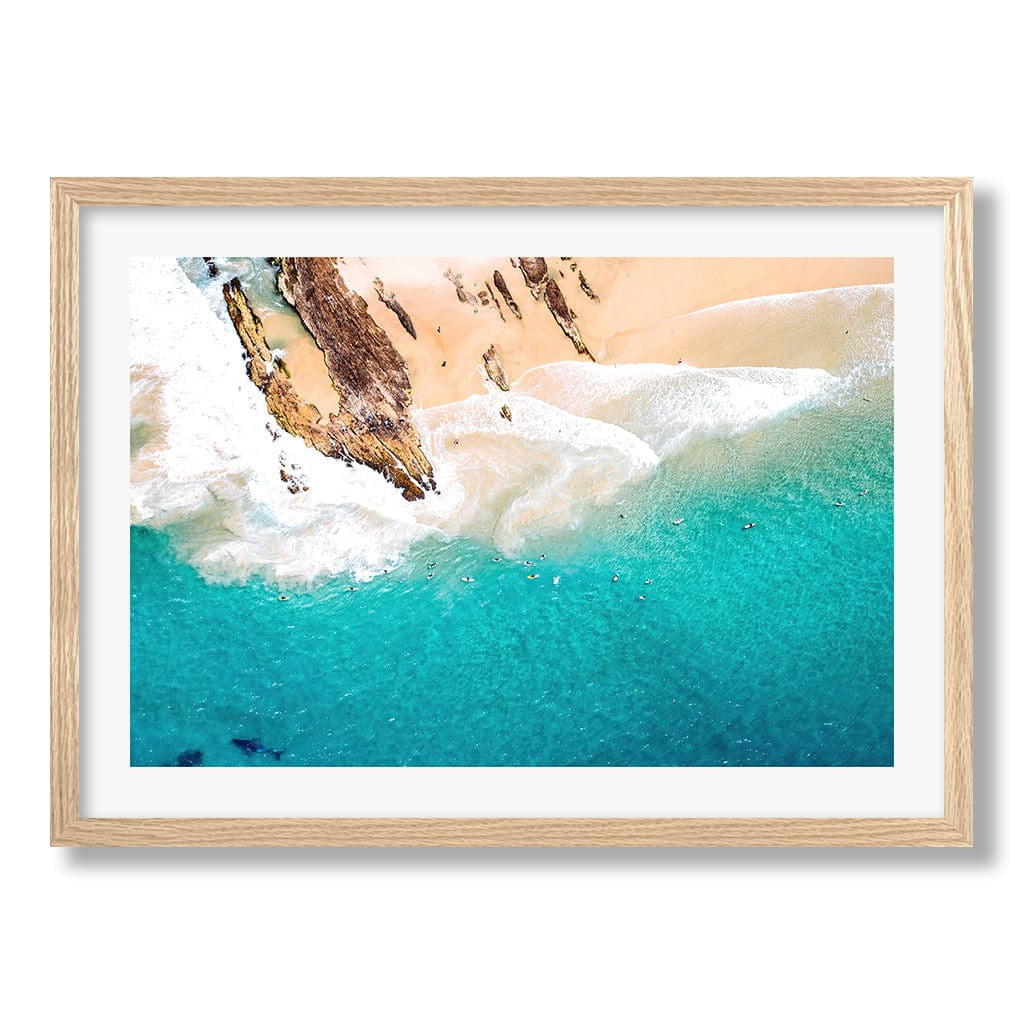 Snapper Rocks Wall Art Print from our Australian Made Framed Wall Art, Prints & Posters collection by Profile Products Australia