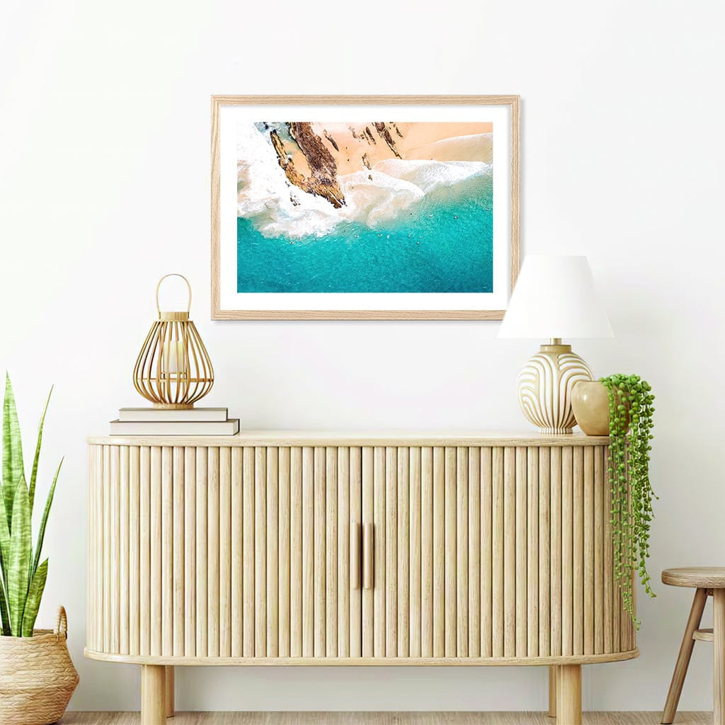 Snapper Rocks Wall Art Print from our Australian Made Framed Wall Art, Prints & Posters collection by Profile Products Australia