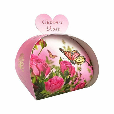Summer Rose Guest Soaps (3 x 20g) from our Luxury Bar Soap collection by The English Soap Company
