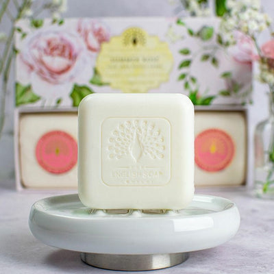 Summer Rose Soap 3x100g from our Luxury Bar Soap collection by The English Soap Company
