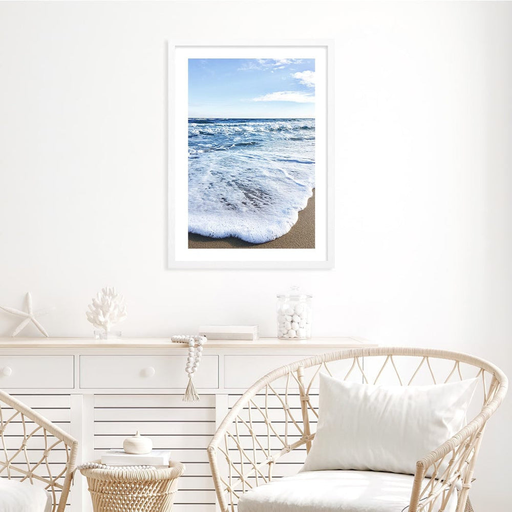 Sunrise Beach Foam Wall Art Print from our Australian Made Framed Wall Art, Prints & Posters collection by Profile Products Australia