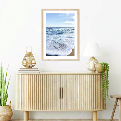 Sunrise Beach Foam Wall Art Print from our Australian Made Framed Wall Art, Prints & Posters collection by Profile Products Australia
