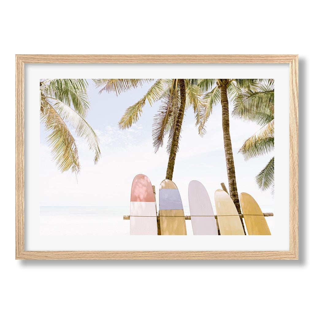 Surfboard Rack 1 Wall Art Print from our Australian Made Framed Wall Art, Prints & Posters collection by Profile Products Australia