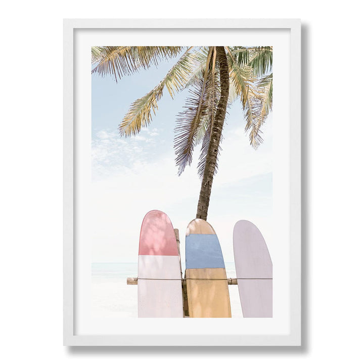 Surfboard Rack 2 Wall Art Print from our Australian Made Framed Wall Art, Prints & Posters collection by Profile Products Australia