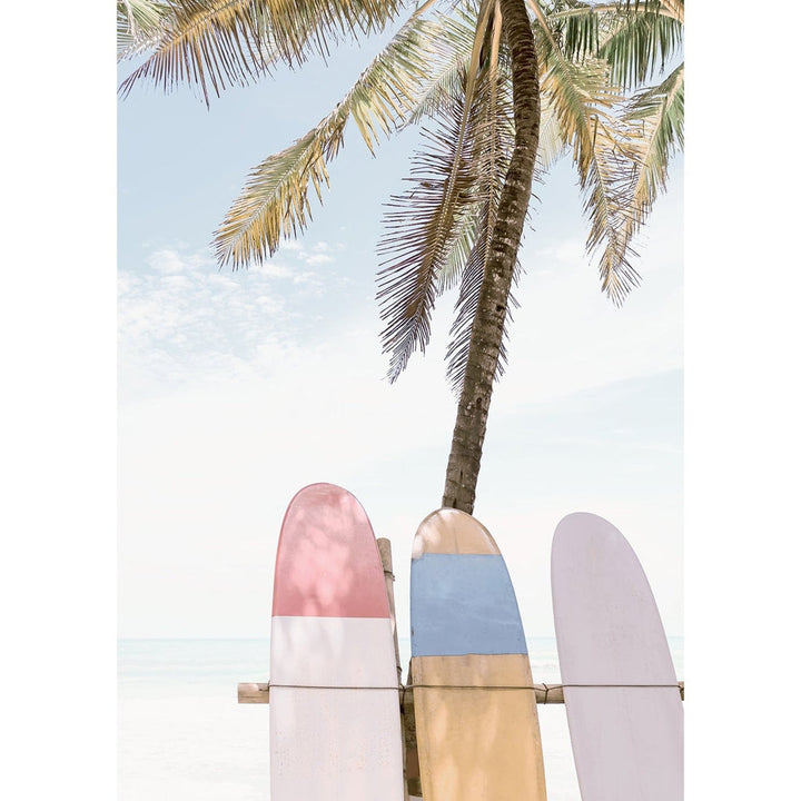 Surfboard Rack 2 Wall Art Print from our Australian Made Framed Wall Art, Prints & Posters collection by Profile Products Australia