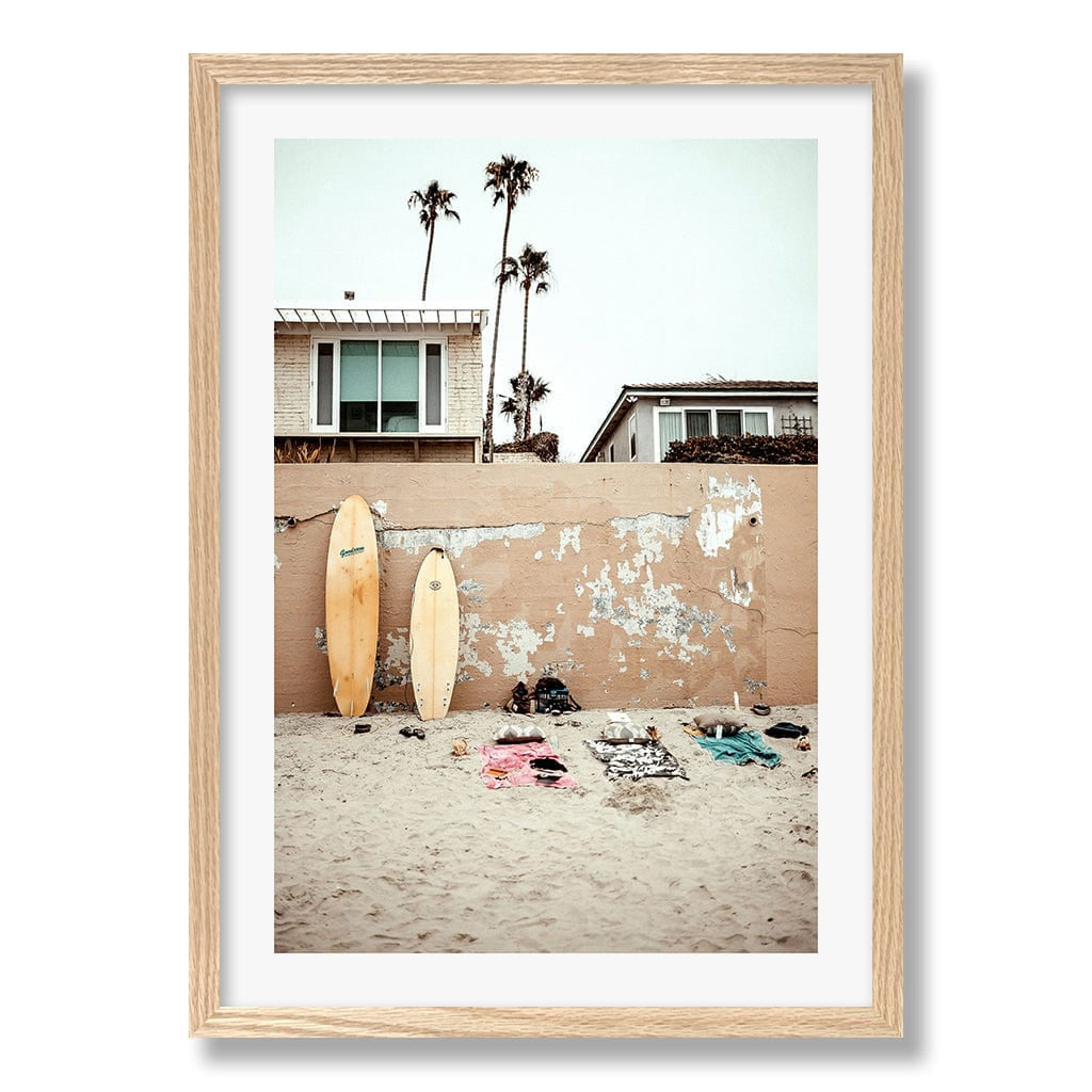 Surfboard Wall - Wall Art Print from our Australian Made Framed Wall Art, Prints & Posters collection by Profile Products Australia