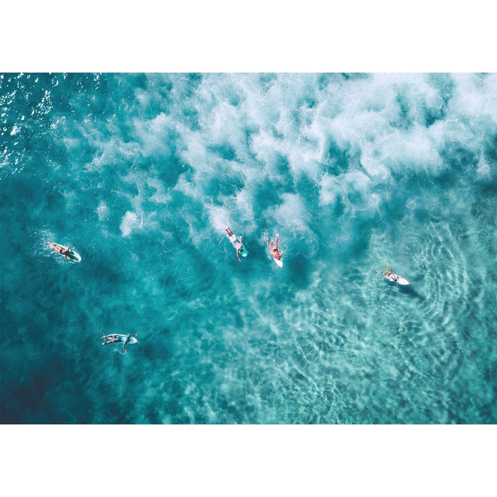 Surfers at Bondi Wall Art Print from our Australian Made Framed Wall Art, Prints & Posters collection by Profile Products Australia