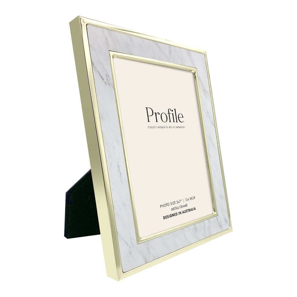 Terrazzo Marble Metal Photo Frame from our Metal Photo Frames collection by Profile Products Australia