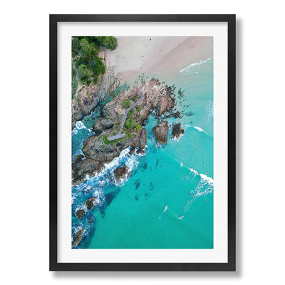 The Pass Byron Wall Art Print from our Australian Made Framed Wall Art, Prints & Posters collection by Profile Products Australia