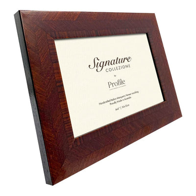 Triple Mahogany Veneer Picture Frame from our Australian Made Picture Frames collection by Profile Products Australia