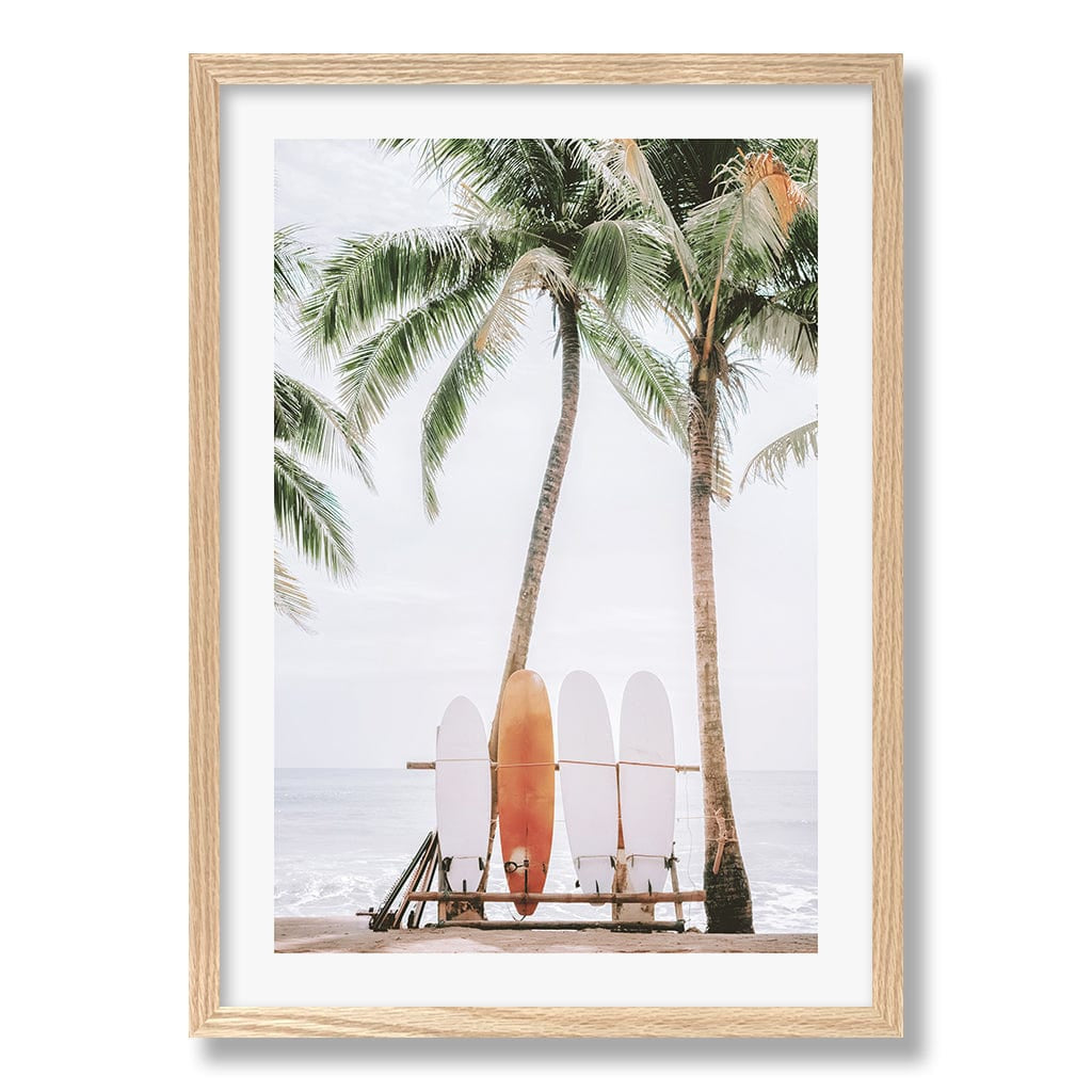 Tropical Surfboards Wall Art Print from our Australian Made Framed Wall Art, Prints & Posters collection by Profile Products Australia
