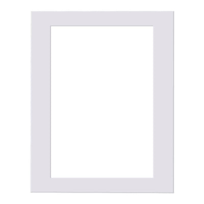 Ultimate White Mat Board 11x14in (28x35cm) to suit 8x12in (20x30cm) image from our Custom Cut Mat Boards collection by Profile Products Australia