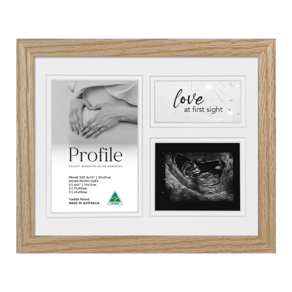 Ultrasound Photo Frame - Natural Oak 8x10in from our Australian Made Picture Frames collection by Profile Products Australia