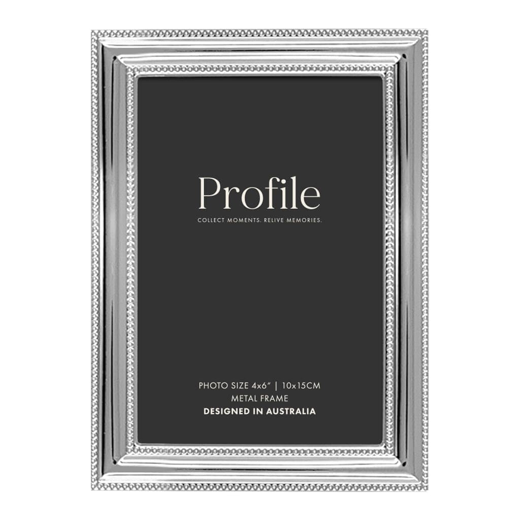 Valentine Silver Metal Photo Frame 4x6in (10x15cm) from our Metal Photo Frames collection by Profile Products Australia