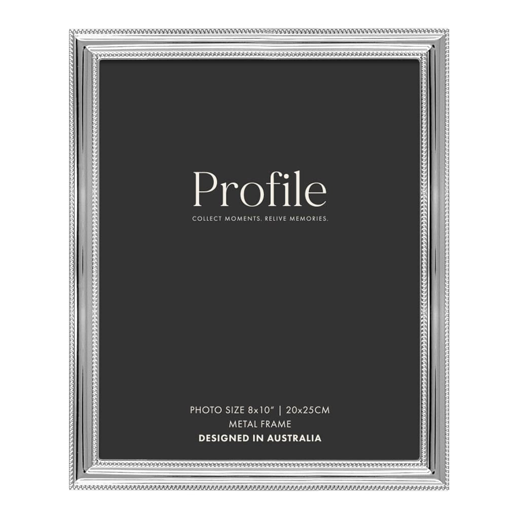 Valentine Silver Metal Photo Frame 8x10in (20x25cm) from our Metal Photo Frames collection by Profile Products Australia