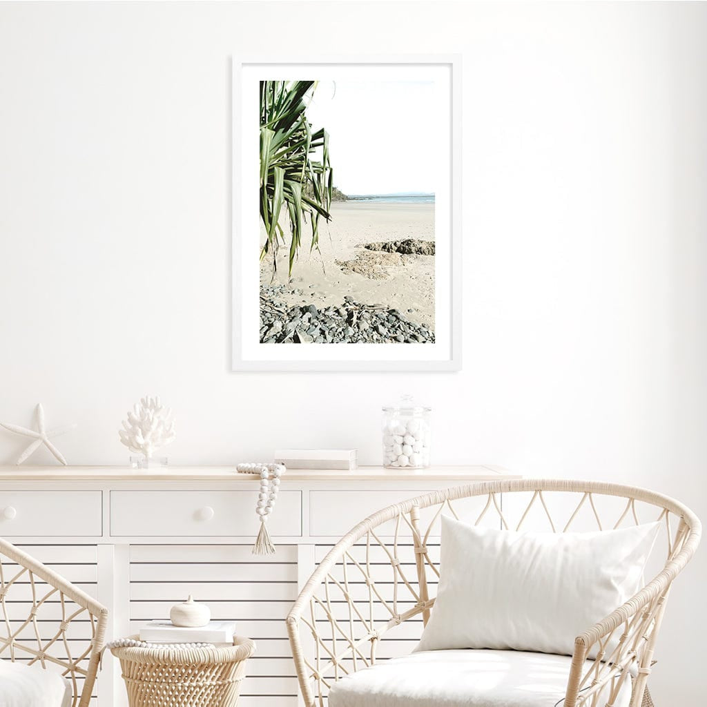 Wategos Beach Outlook Wall Art Print from our Australian Made Framed Wall Art, Prints & Posters collection by Profile Products Australia