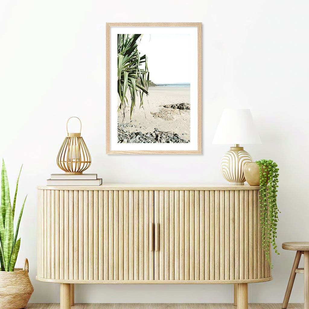 Wategos Beach Outlook Wall Art Print from our Australian Made Framed Wall Art, Prints & Posters collection by Profile Products Australia