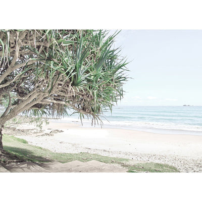 Wategos Beach View Wall Art Print from our Australian Made Framed Wall Art, Prints & Posters collection by Profile Products Australia