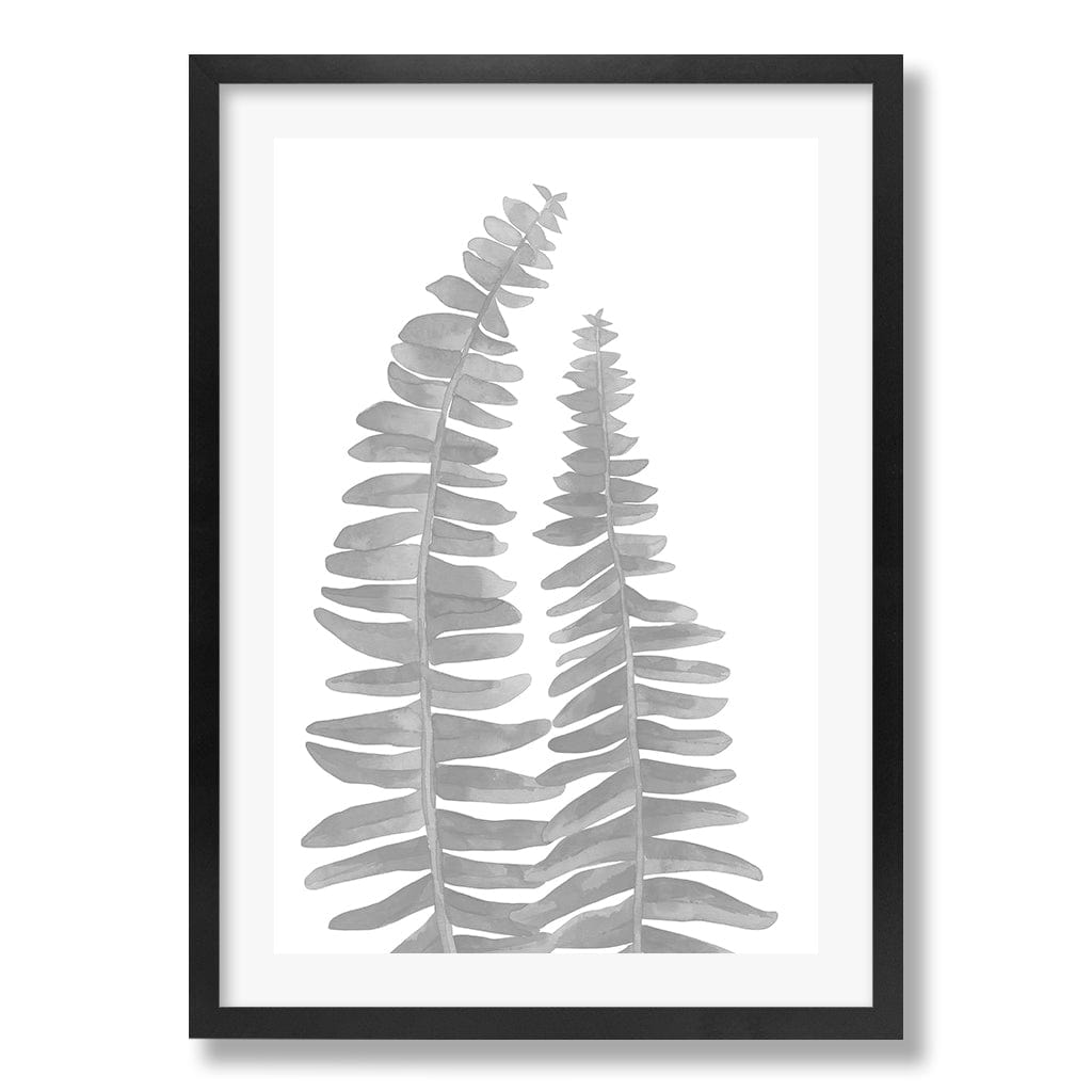 Watercolour Fern Leaves Wall Art Print from our Australian Made Framed Wall Art, Prints & Posters collection by Profile Products Australia