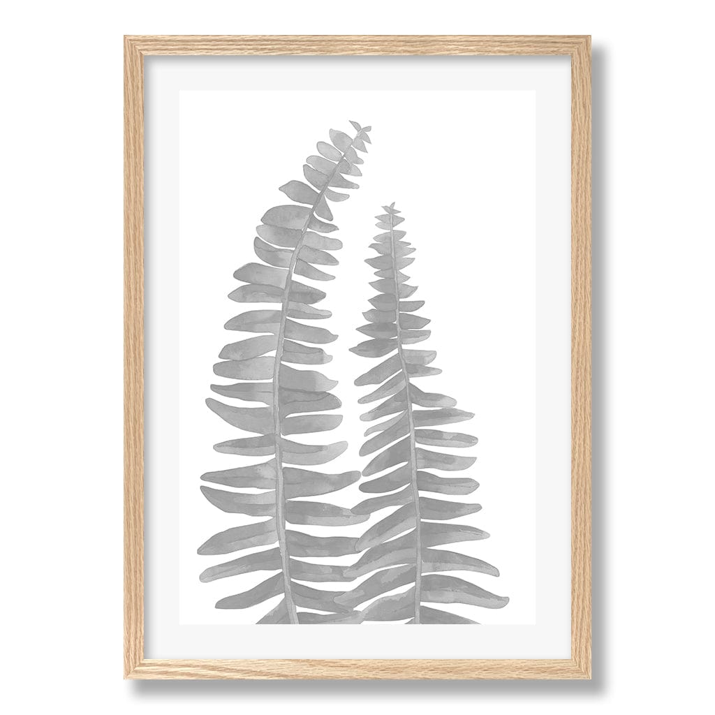 Watercolour Fern Leaves Wall Art Print from our Australian Made Framed Wall Art, Prints & Posters collection by Profile Products Australia