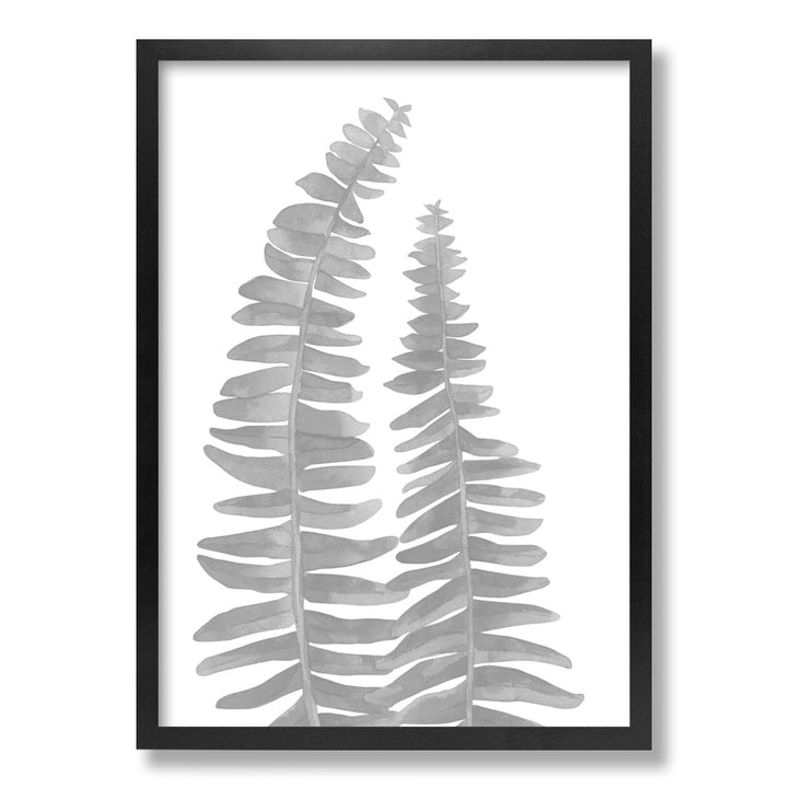 Watercolour Fern Leaves Wall Art Print from our Australian Made Framed Wall Art, Prints & Posters collection by Profile Products Australia