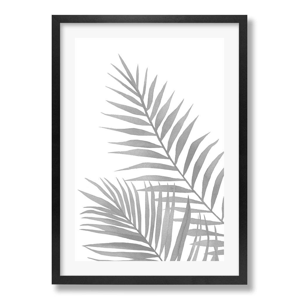 Watercolour Palm Leaves Wall Art Print from our Australian Made Framed Wall Art, Prints & Posters collection by Profile Products Australia