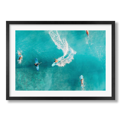 Wave Catcher Wall Art Print from our Australian Made Framed Wall Art, Prints & Posters collection by Profile Products Australia