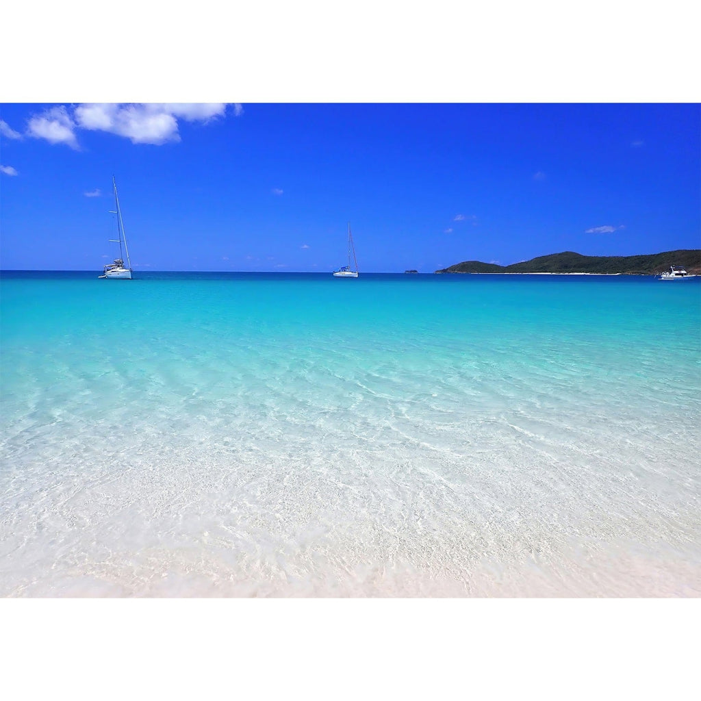 Whitehaven Beach Wall Art Print from our Australian Made Framed Wall Art, Prints & Posters collection by Profile Products Australia