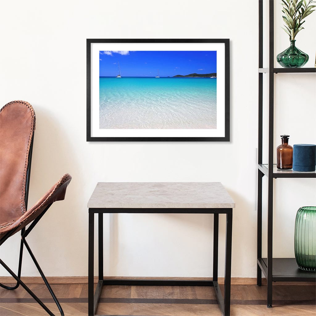 Whitehaven Beach Wall Art Print from our Australian Made Framed Wall Art, Prints & Posters collection by Profile Products Australia