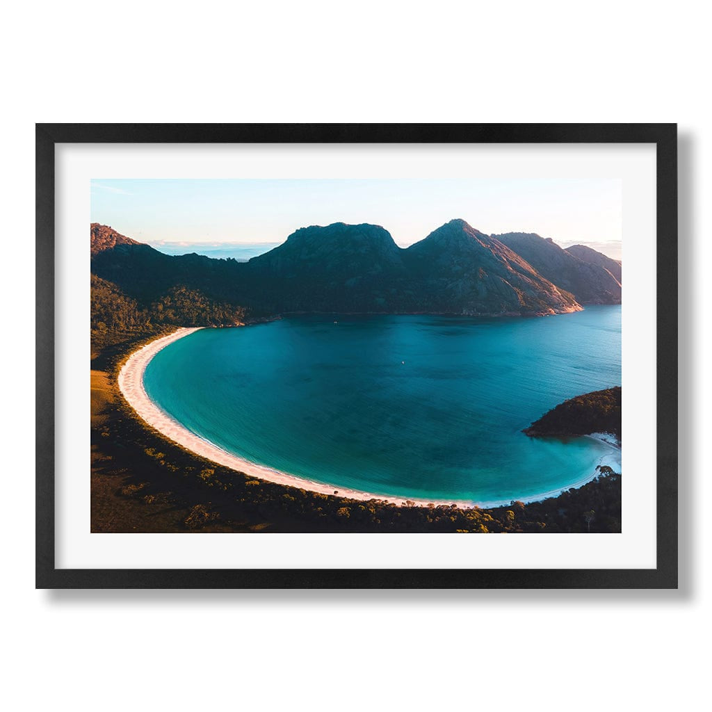 Wineglass Bay Wall Art Print from our Australian Made Framed Wall Art, Prints & Posters collection by Profile Products Australia