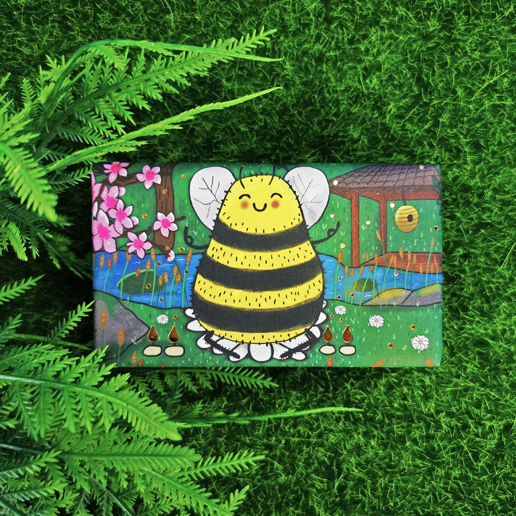 Wonderful Animals Bee Soap from our Luxury Bar Soap collection by The English Soap Company