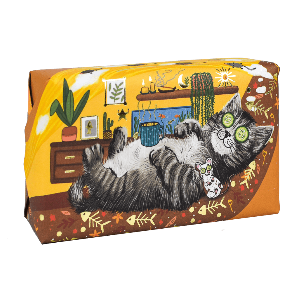 Wonderful Animals Cat Soap from our Luxury Bar Soap collection by The English Soap Company