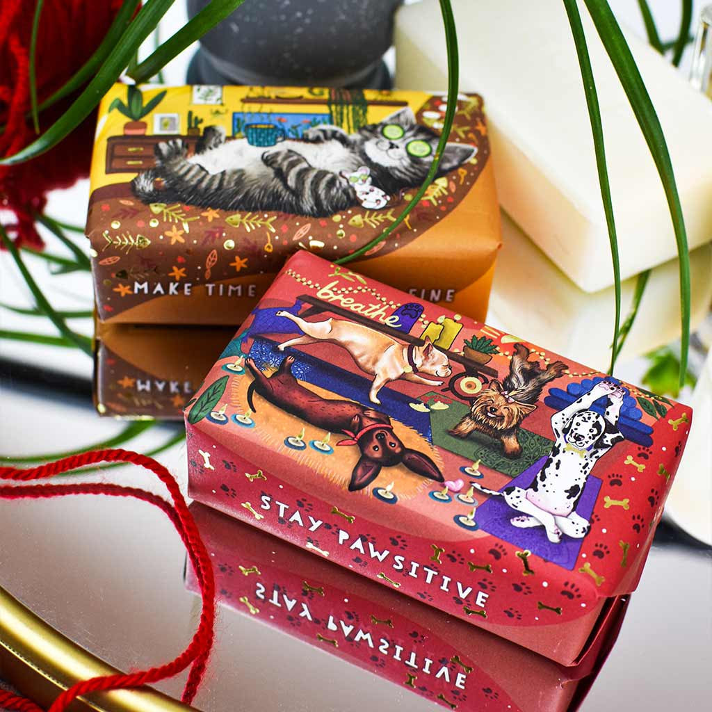 Wonderful Animals Cat Soap from our Luxury Bar Soap collection by The English Soap Company